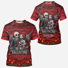 Load image into Gallery viewer, Personalized All Over Shirt Be My Valentine Gift for Couples
