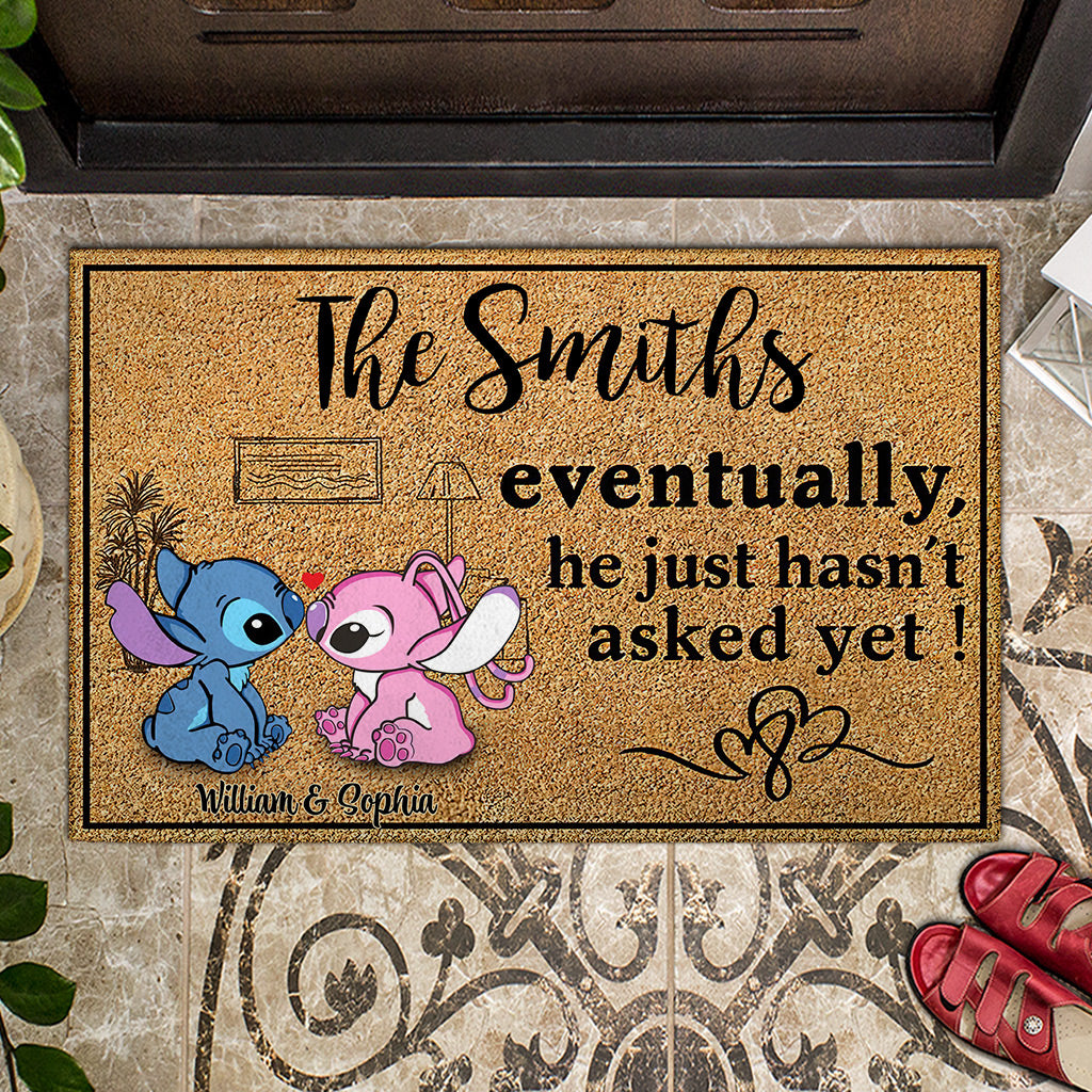 Personalized Ohana Doormat Custom Family Name Gift Home Decor