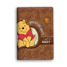 Load image into Gallery viewer, Personalized Winnie the Pooh Passport Holder Custom Name Gift
