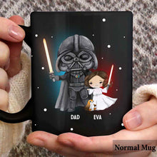 Load image into Gallery viewer, Personalized Like Father Like Daughter Mug Custom Ceramic Gift for Dad
