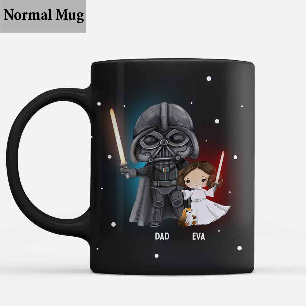 Personalized Like Father Like Daughter Mug Custom Ceramic Gift for Dad