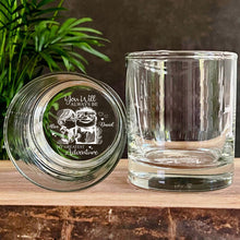 Load image into Gallery viewer, Personalized Engraved Whiskey Glass Custom Couples Gift
