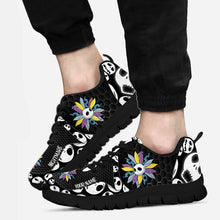 Load image into Gallery viewer, Personalized Nightmare Sneakers Custom Name Halloween Gift
