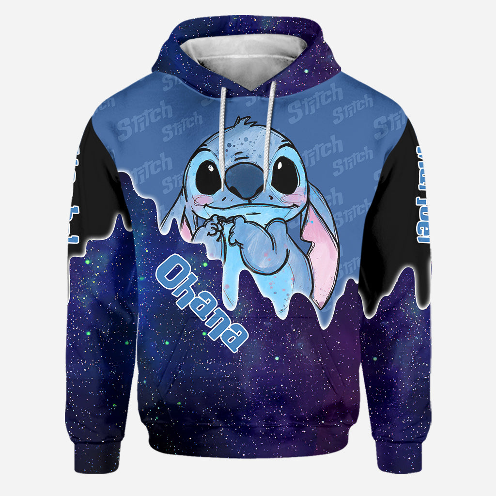 Personalized Ohana Hoodie and Leggings Set Custom Gift