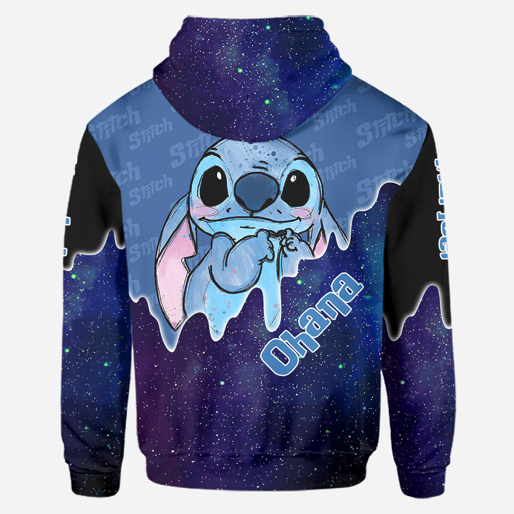 Personalized Ohana Hoodie and Leggings Set Custom Gift