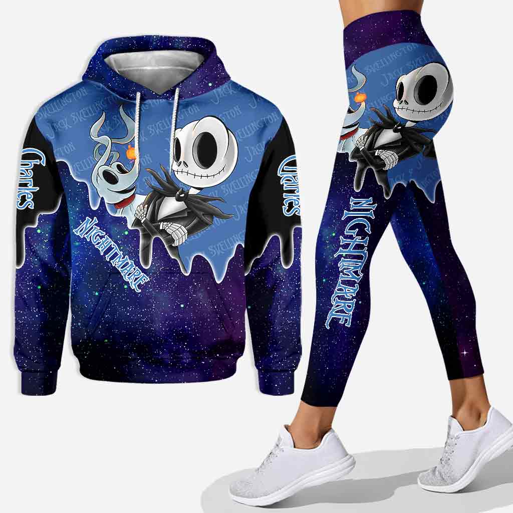 Personalized Nightmare Hoodie and Leggings Set for Fans