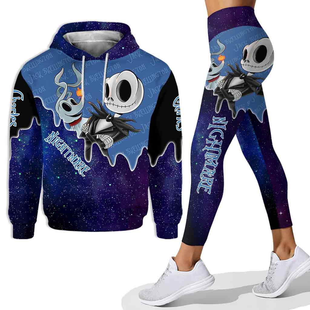 Personalized Nightmare Hoodie and Leggings Set for Fans