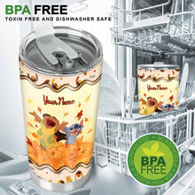 Load image into Gallery viewer, Personalized Fall Tumbler Custom Name Ohana Gift for Mom
