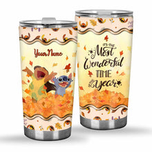 Load image into Gallery viewer, Personalized Fall Tumbler Custom Name Ohana Gift for Mom
