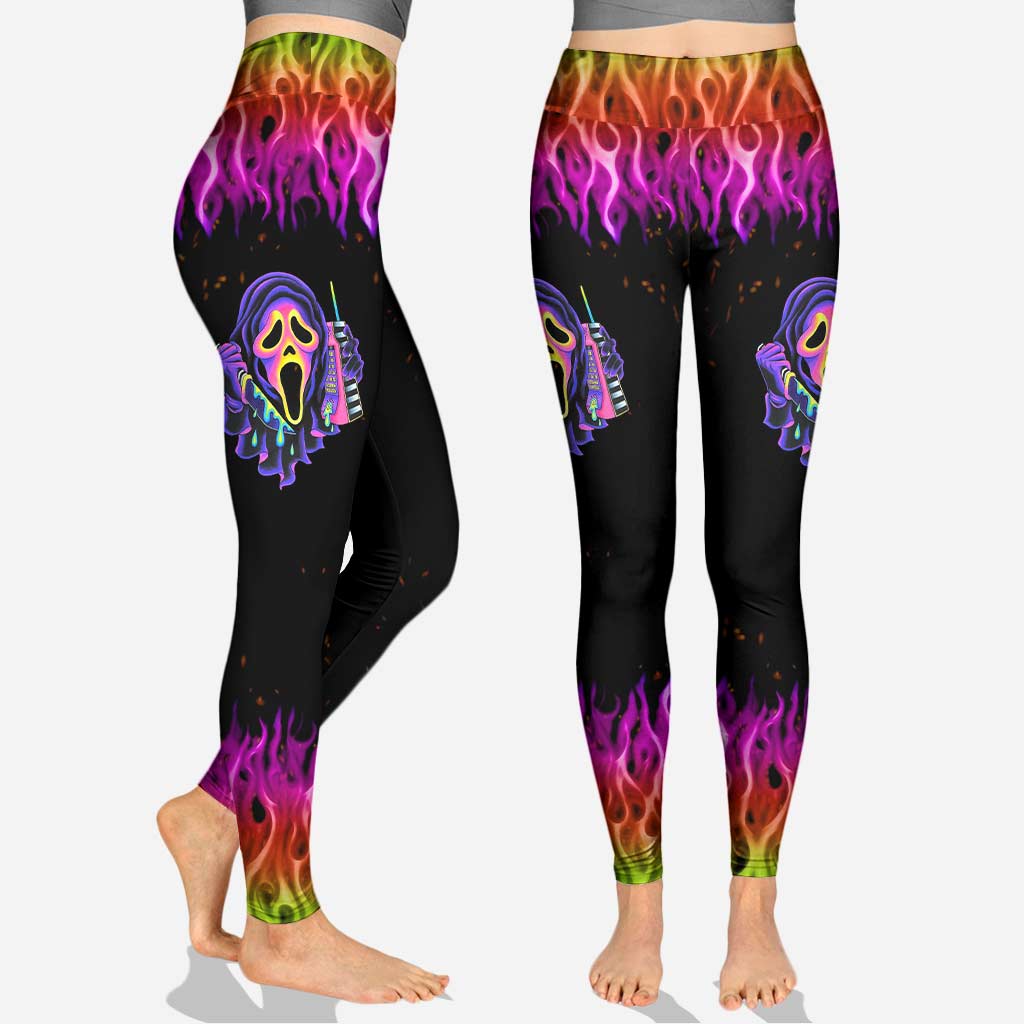 Personalized No You Hang Up Hoodie & Leggings Set for Couples