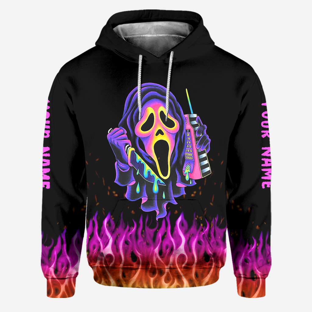 Personalized No You Hang Up Hoodie & Leggings Set for Couples