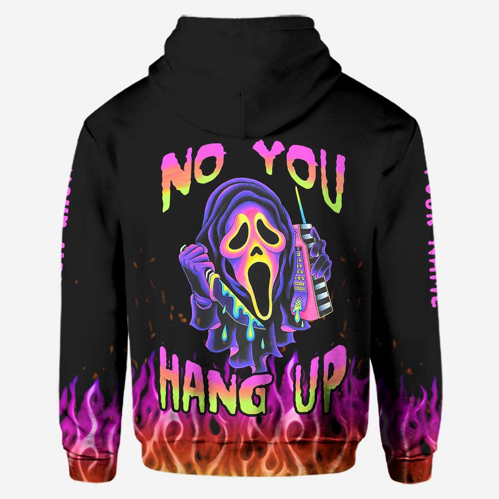 Personalized No You Hang Up Hoodie & Leggings Set for Couples
