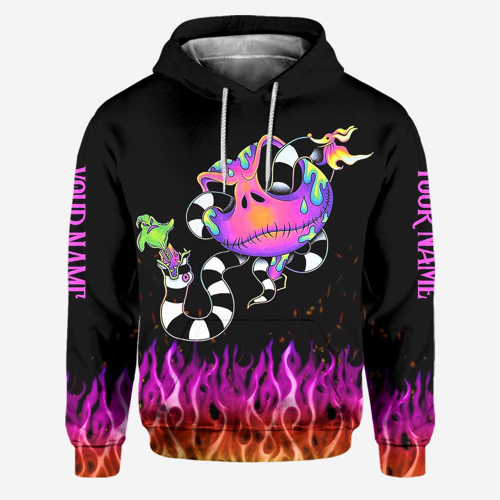Personalized Nightmare Hoodie and Leggings Set Custom Name Gift