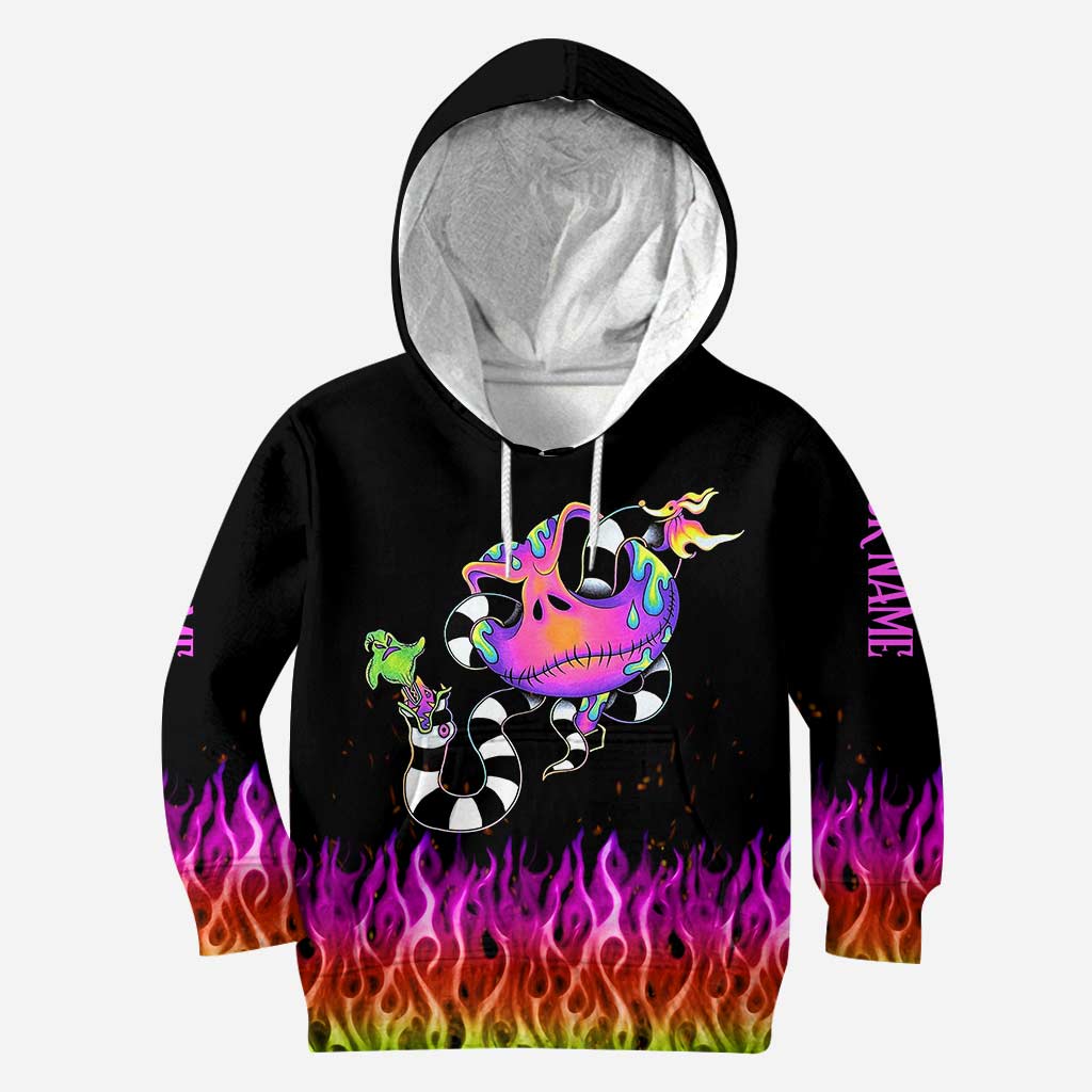 Personalized Nightmare Hoodie and Leggings Set Custom Name Gift