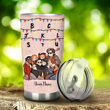 Load image into Gallery viewer, Personalized Stranger Things Tumbler Custom Name Gift for Fans
