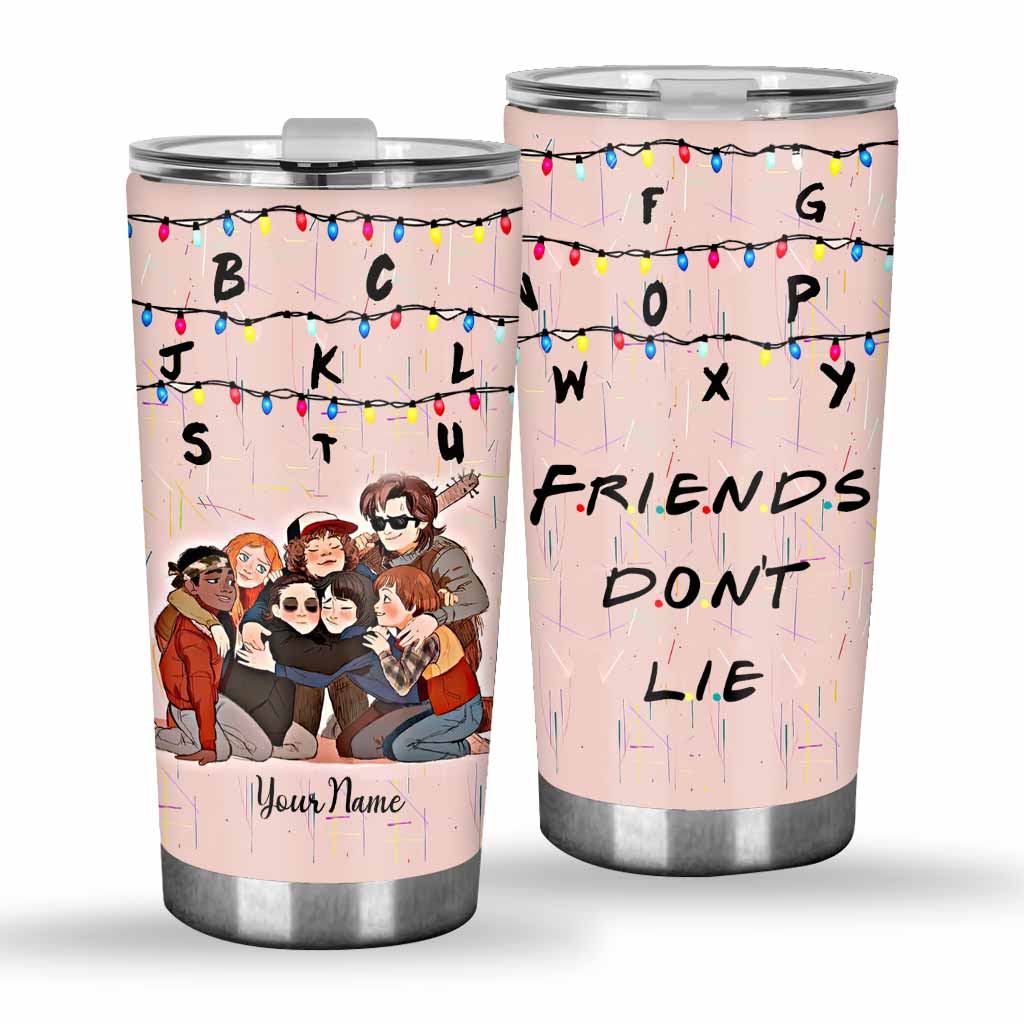Personalized Stranger Things Tumbler Custom Name Gift for Fans