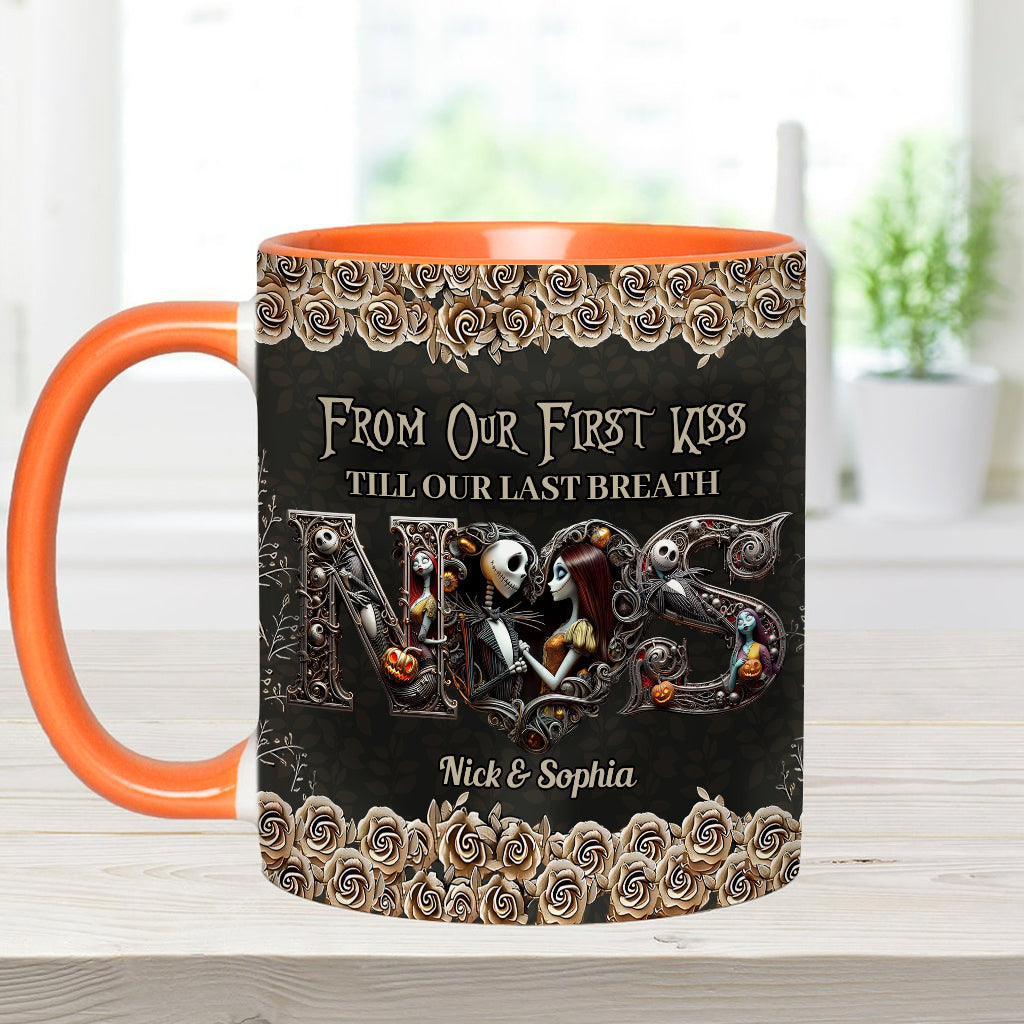 Personalized Nightmare Mug Custom Couple Gift for Halloween