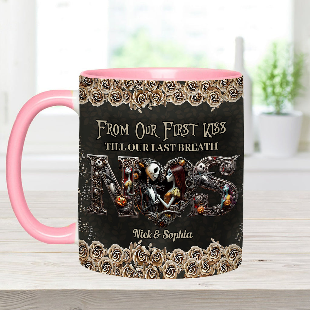 Personalized Nightmare Mug Custom Couple Gift for Halloween