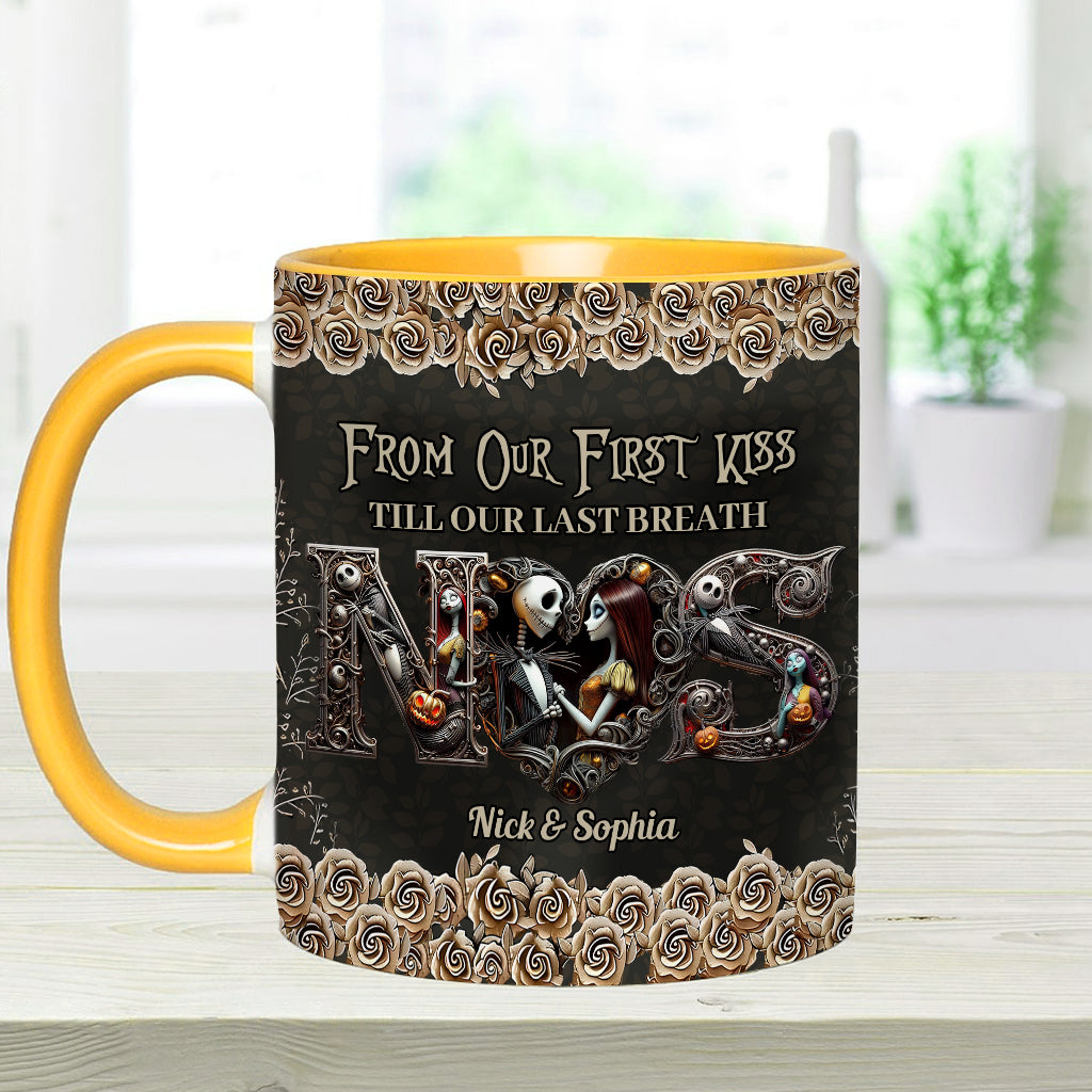 Personalized Nightmare Mug Custom Couple Gift for Halloween