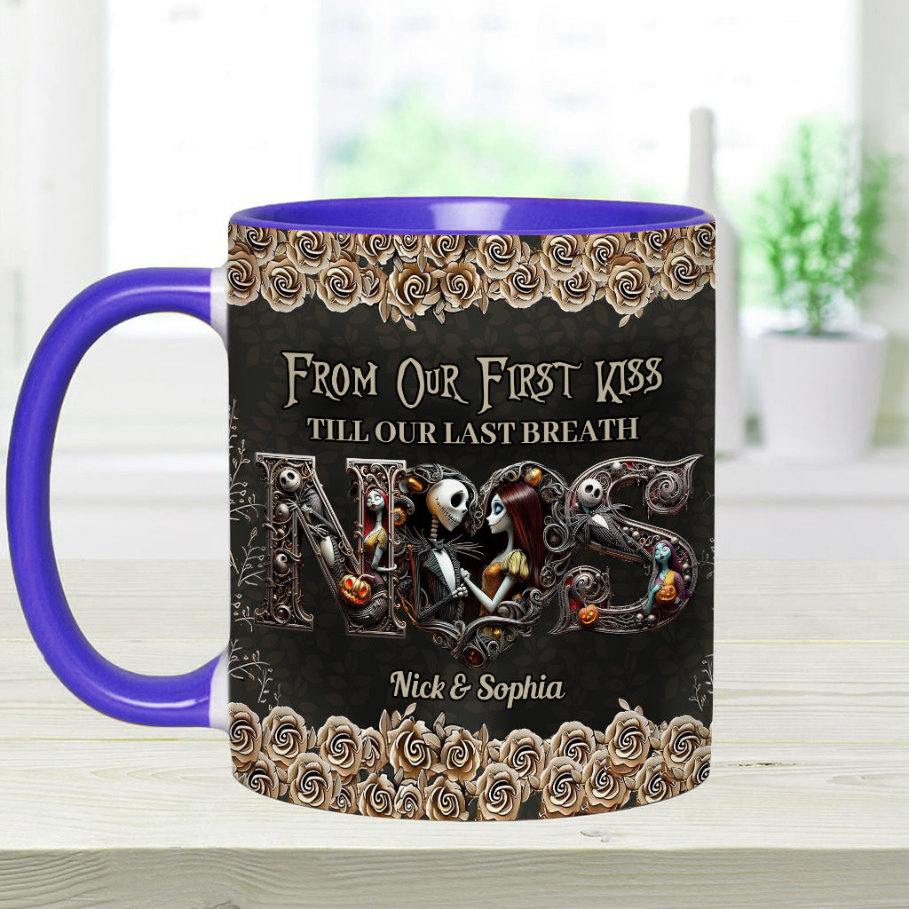 Personalized Nightmare Mug Custom Couple Gift for Halloween