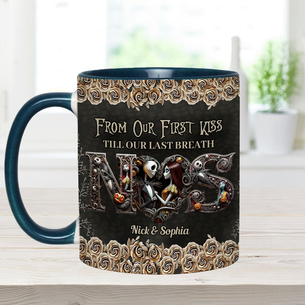 Personalized Nightmare Mug Custom Couple Gift for Halloween