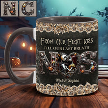 Load image into Gallery viewer, Personalized Nightmare Mug Custom Couple Gift for Halloween
