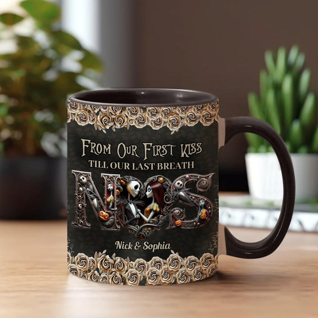 Personalized Nightmare Mug Custom Couple Gift for Halloween