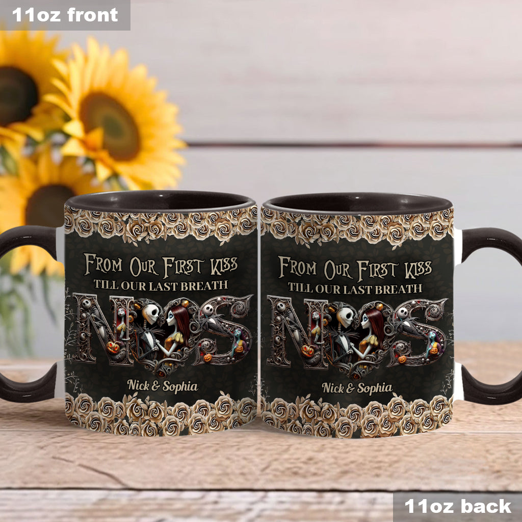 Personalized Nightmare Mug Custom Couple Gift for Halloween