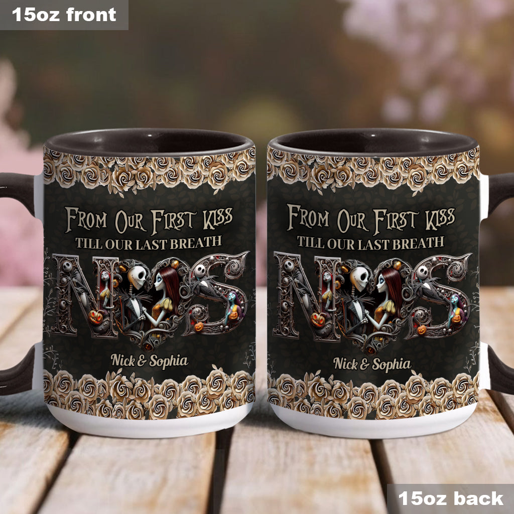 Personalized Nightmare Mug Custom Couple Gift for Halloween