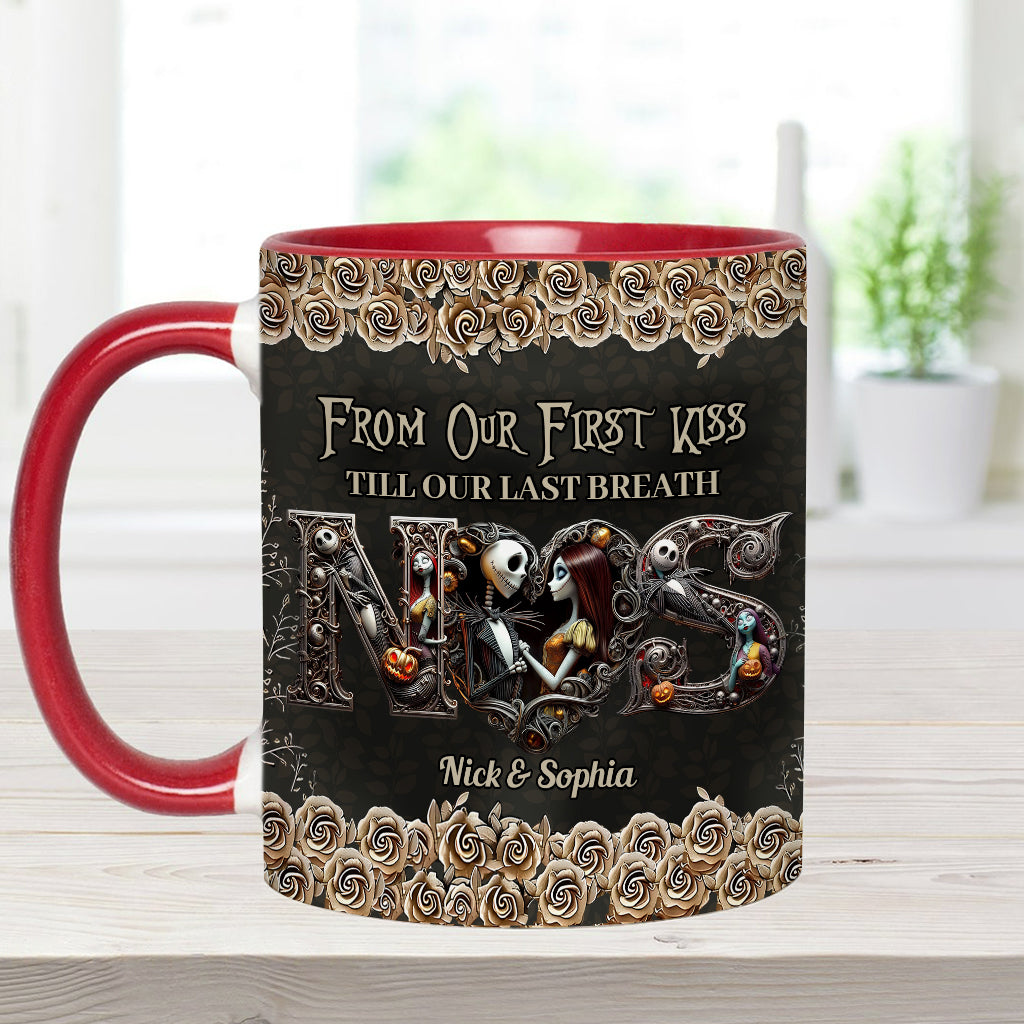 Personalized Nightmare Mug Custom Couple Gift for Halloween