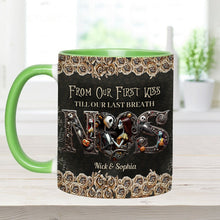 Load image into Gallery viewer, Personalized Nightmare Mug Custom Couple Gift for Halloween
