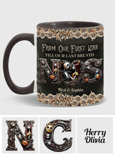 Load image into Gallery viewer, Personalized Nightmare Mug Custom Couple Gift for Halloween
