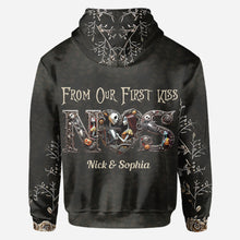 Load image into Gallery viewer, Personalized Halloween All Over Shirt for Couples Gift
