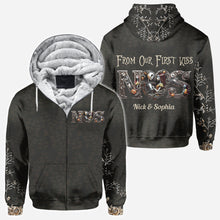 Load image into Gallery viewer, Personalized Halloween All Over Shirt for Couples Gift
