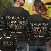 Load image into Gallery viewer, Personalized Halloween All Over Shirt for Couples Gift
