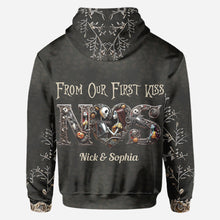 Load image into Gallery viewer, Personalized Halloween All Over Shirt for Couples Gift
