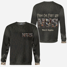 Load image into Gallery viewer, Personalized Halloween All Over Shirt for Couples Gift
