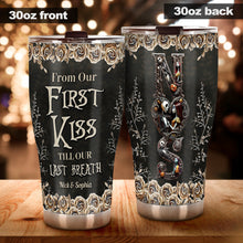 Load image into Gallery viewer, Personalized Nightmare Tumbler Custom Couple Name Gift
