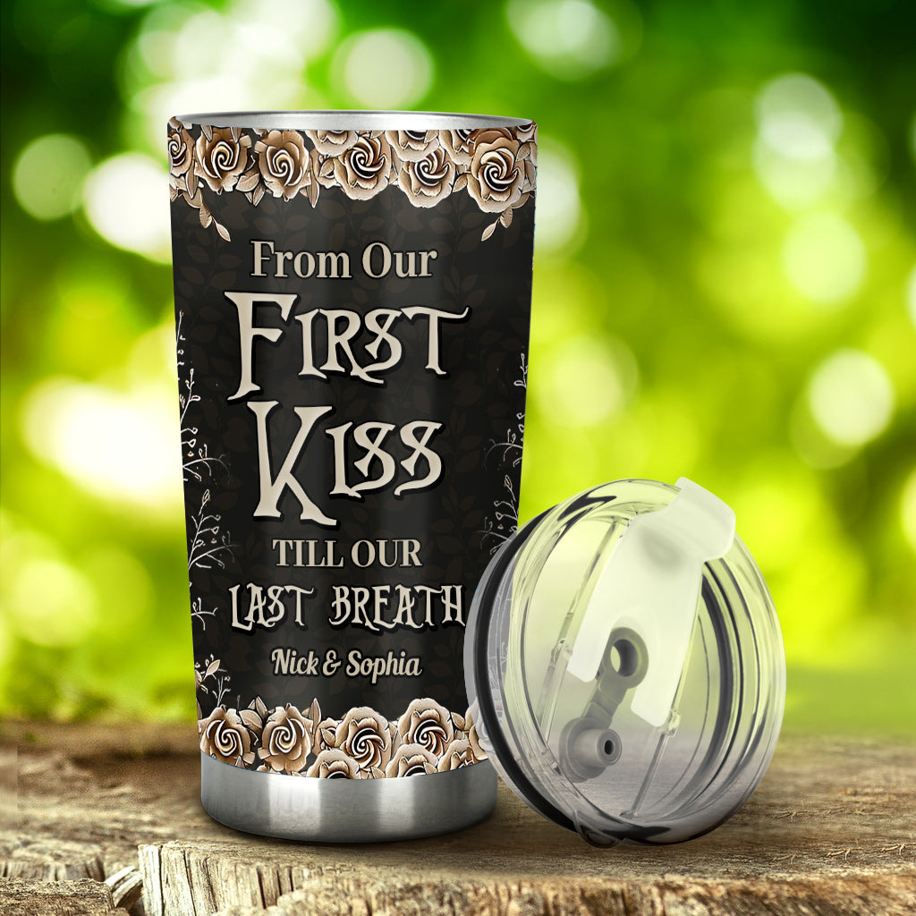 Personalized Nightmare Tumbler Custom Couple Name Gift