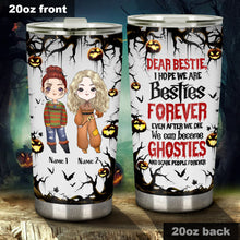 Load image into Gallery viewer, Personalized Halloween Tumbler Custom Bestie Forever Drinkware
