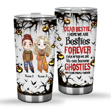 Load image into Gallery viewer, Personalized Halloween Tumbler Custom Bestie Forever Drinkware
