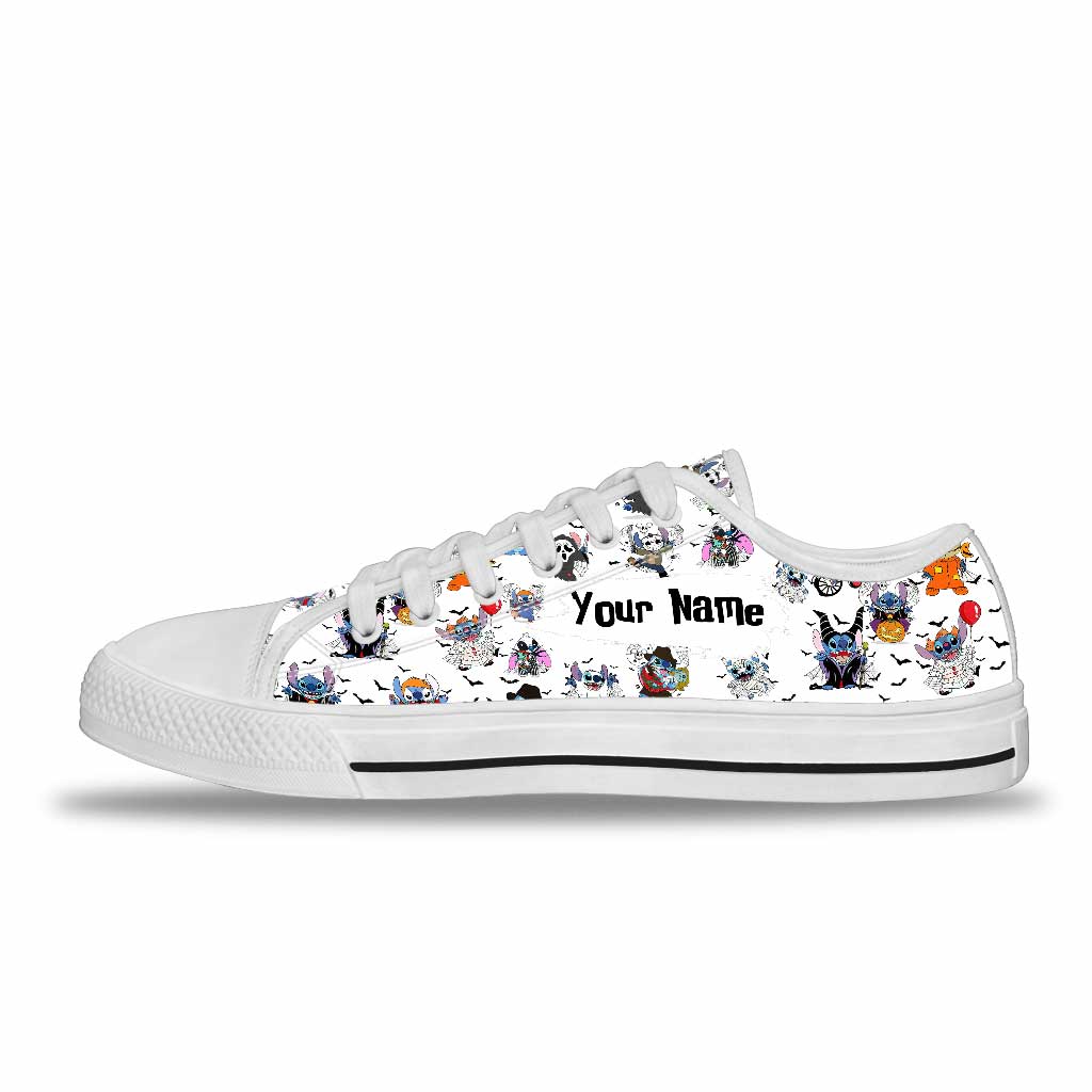 Personalized Halloween Low Top Shoes Custom Name Gift
