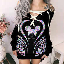 Load image into Gallery viewer, Personalized Off Shoulder Dress Custom Name for Birthdays &amp; More
