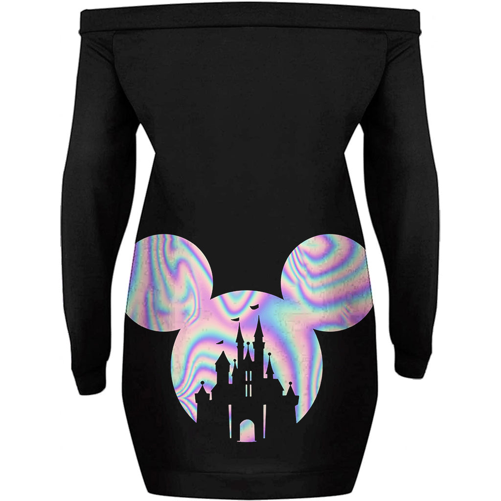 Personalized Off Shoulder Dress Custom Name for Birthdays & More