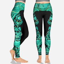 Load image into Gallery viewer, Personalized Grinch Hoodie and Leggings Set Custom Name Gift
