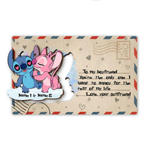 Load image into Gallery viewer, Personalized Ohana Wooden Pop-Out Ornament Custom Gift for Partner - Christmas Decoration
