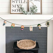 Load image into Gallery viewer, Personalized Christmas Garland 6 Pieces Custom Decor Gift
