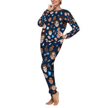 Load image into Gallery viewer, Personalized Christmas Pajamas Set with Custom Name for Couples
