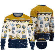 Load image into Gallery viewer, Personalized Christmas Sweater Unique Gift for Boss Custom Name
