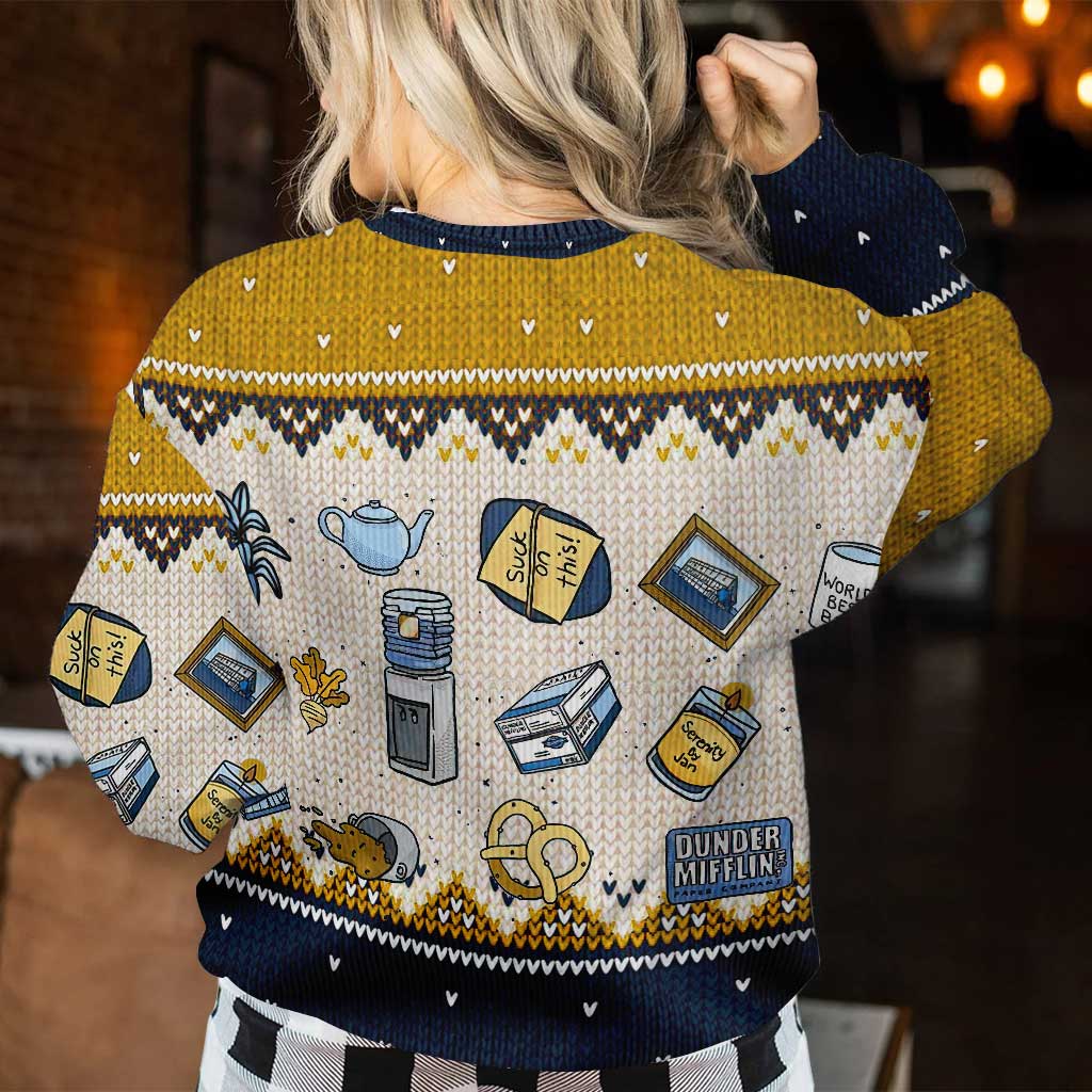 Personalized Christmas Sweater Unique Gift for Boss Custom Name